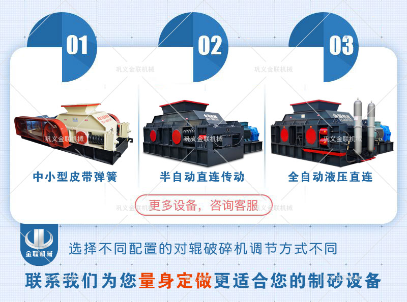 液壓對輥制砂機型號參數(shù)、市場價位多少？